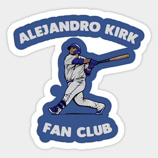 Alejandro Kirk Fan Club Sticker